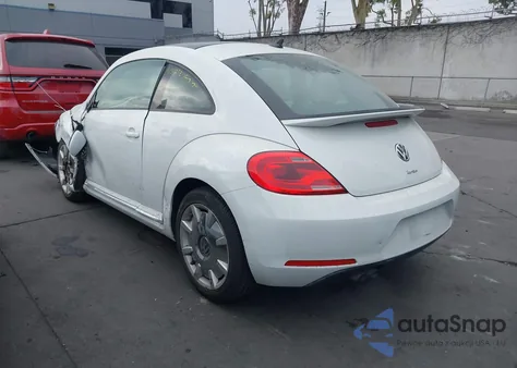2016 Volkswagen Beetle 1.8T Sel from USA, damaged, VIN 3VWJ17ATXGM614853